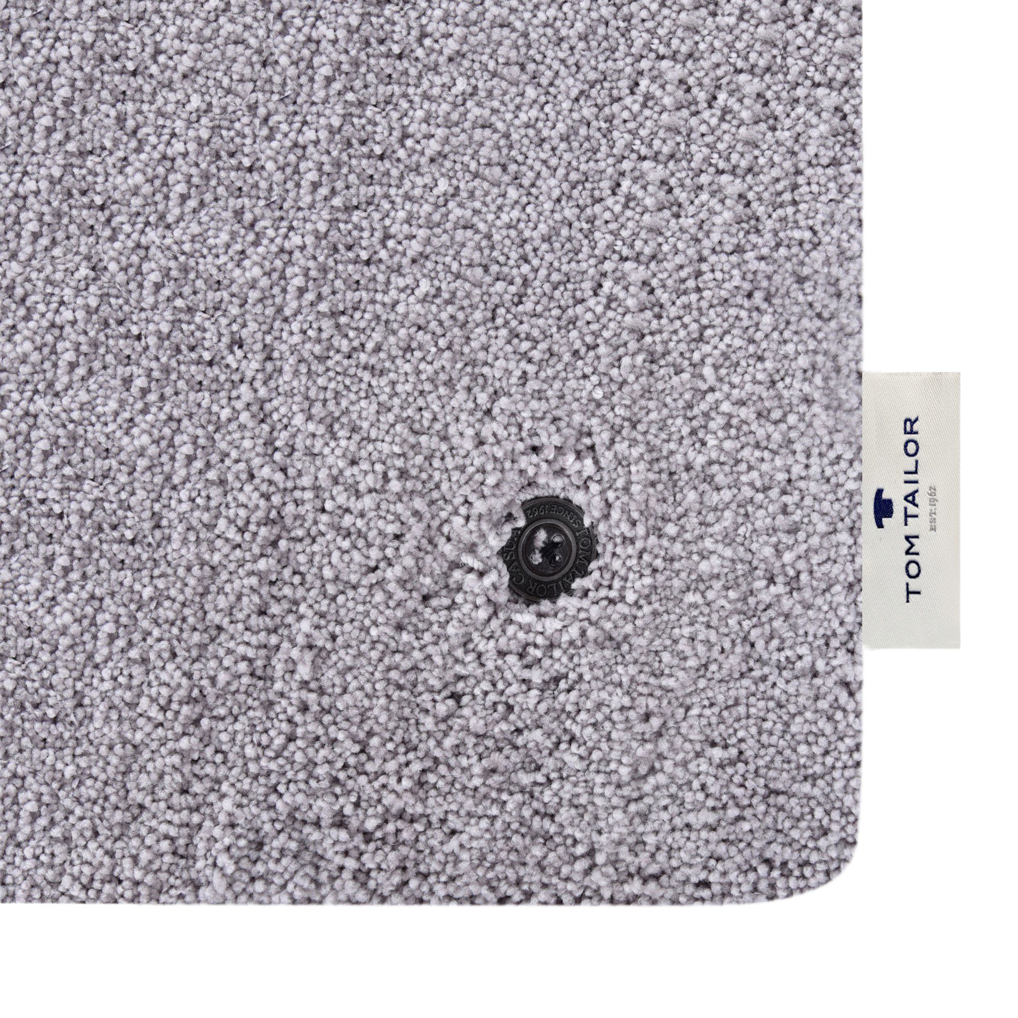 Hochflor-Teppich Shaggy Teppich Cozy, TOM TAILOR HOME, rechteckig, Höhe: 25 mm, Uni Farben, auch in Pastell Farben, ideal im Wohnzimmer & Schlafzimmer