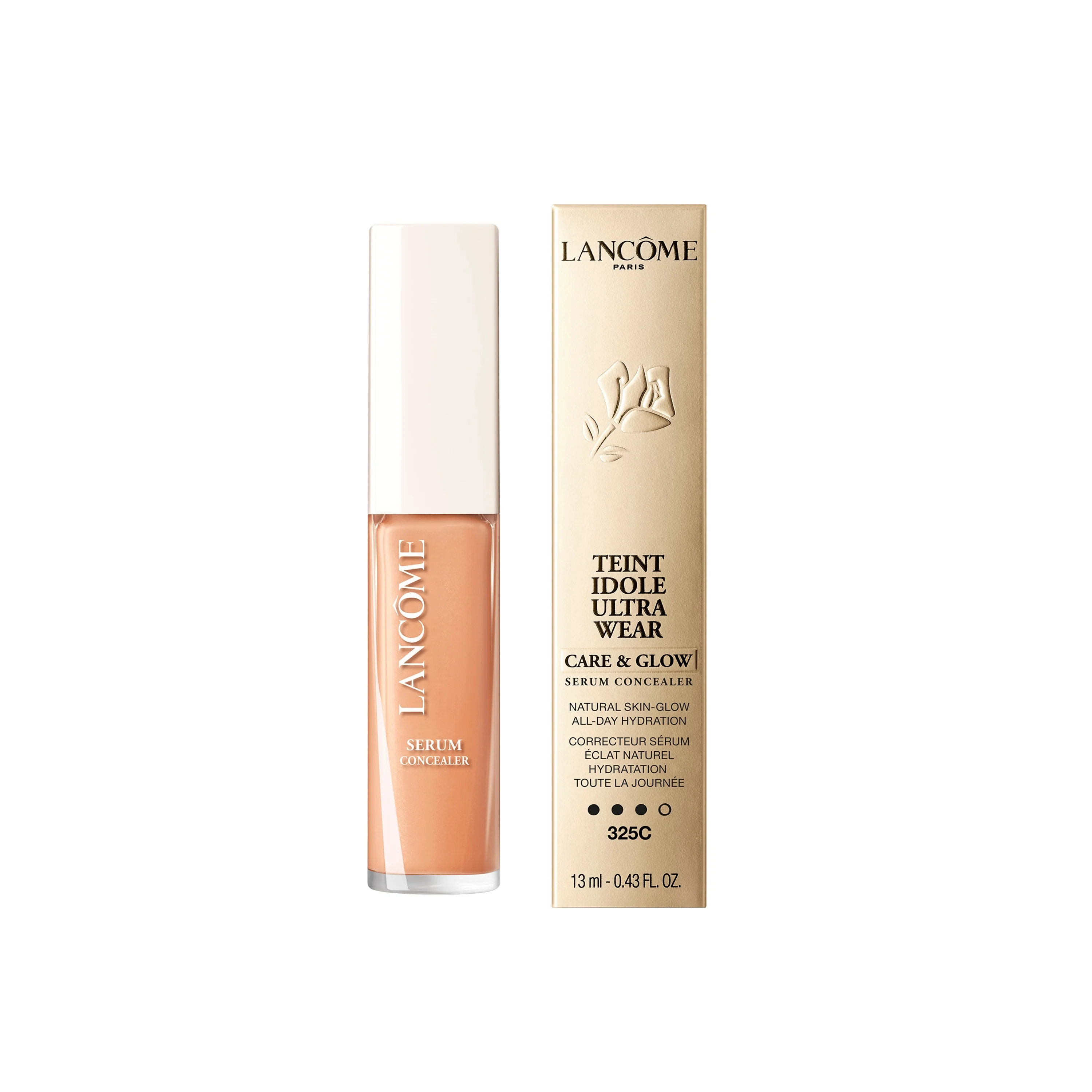 Teint Idole Ultra Wear Care & Glow Serum Concealer - Πρόσωπο