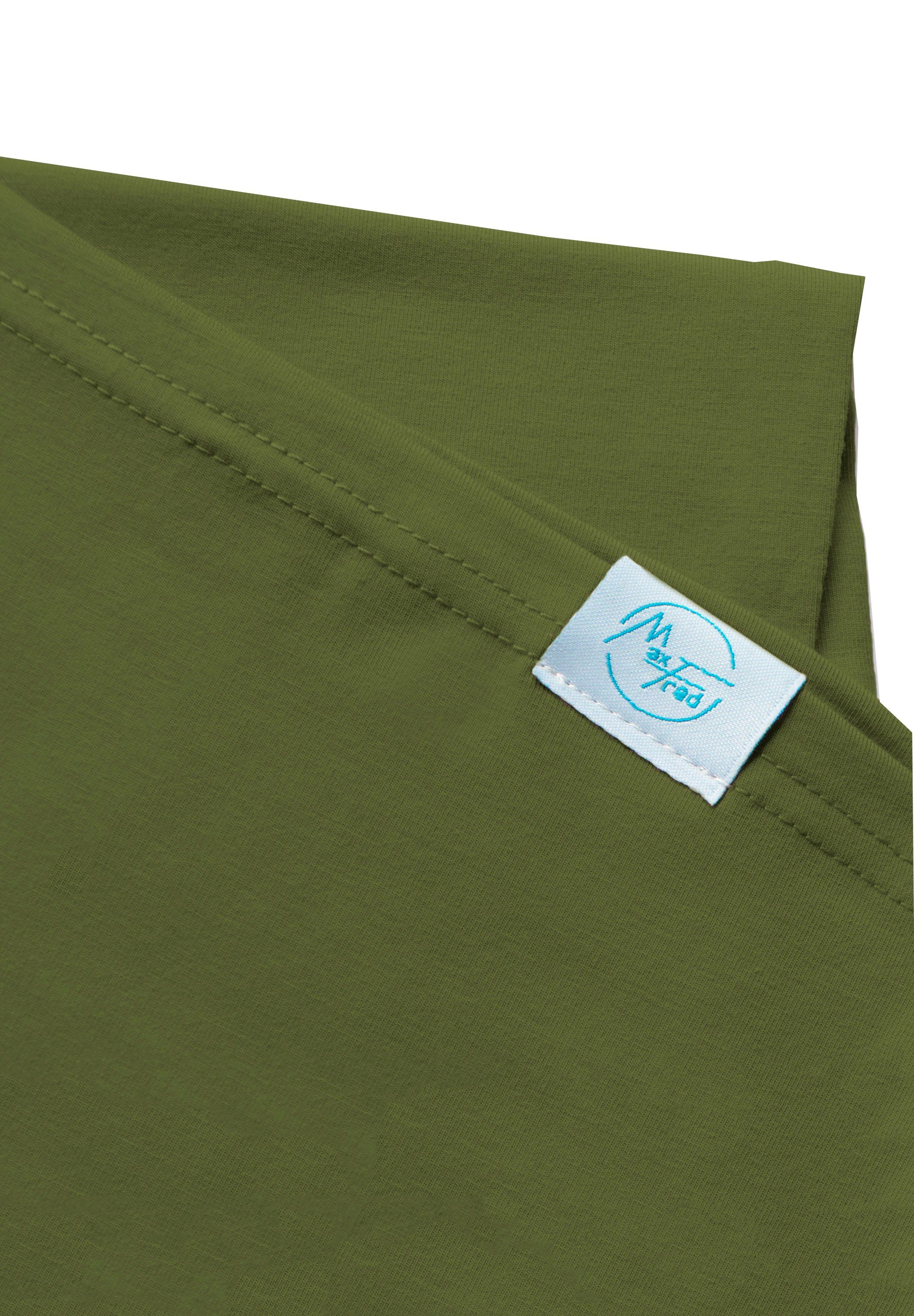 Maxfred Multifunktionstuch Bamboo green Multifunktionstuch, Elastisch, Nachhaltig, geringe Geruchsaufnahme, Ultraweich