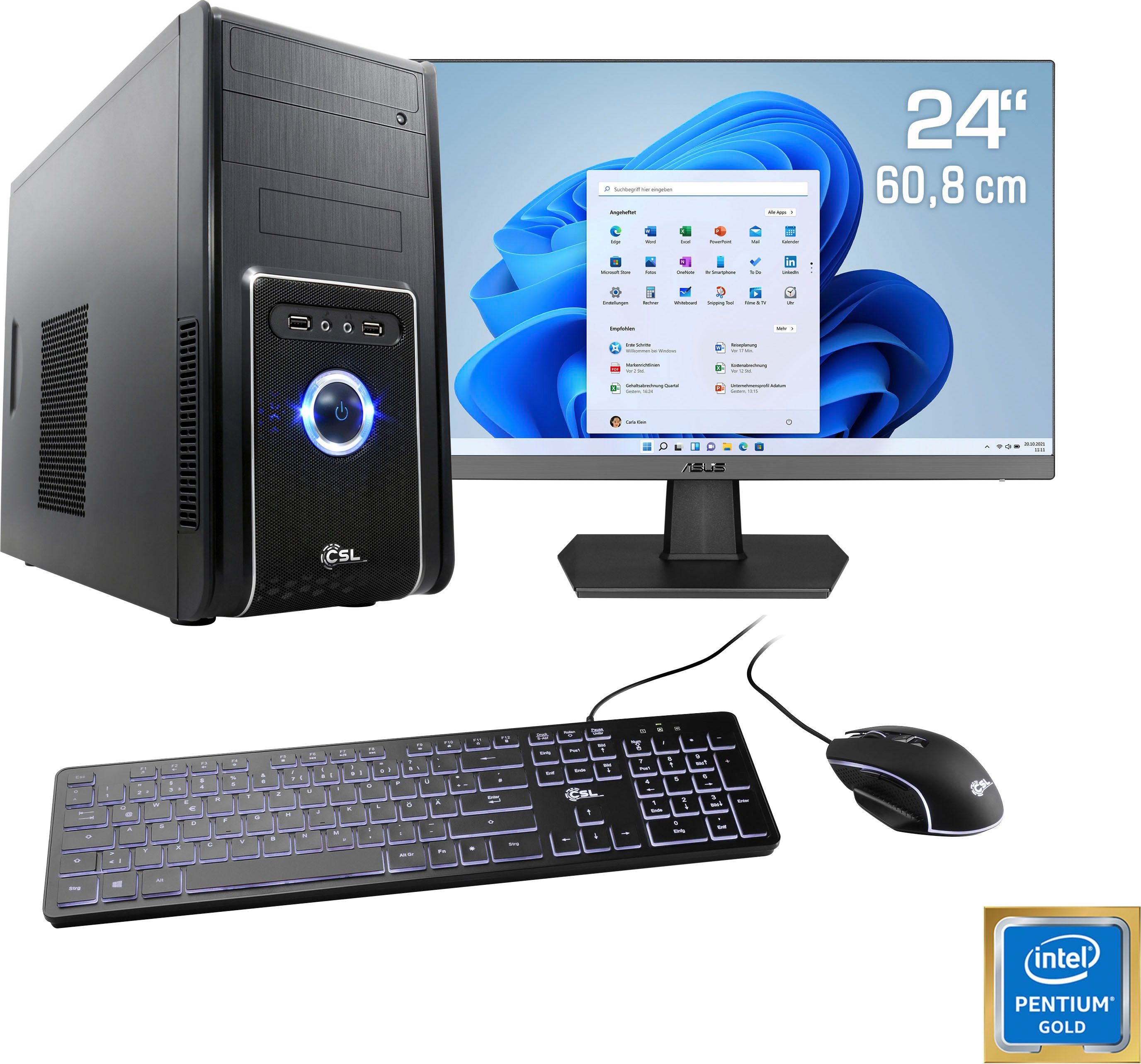 CSL Speed V21813 PC-Komplettsystem (24