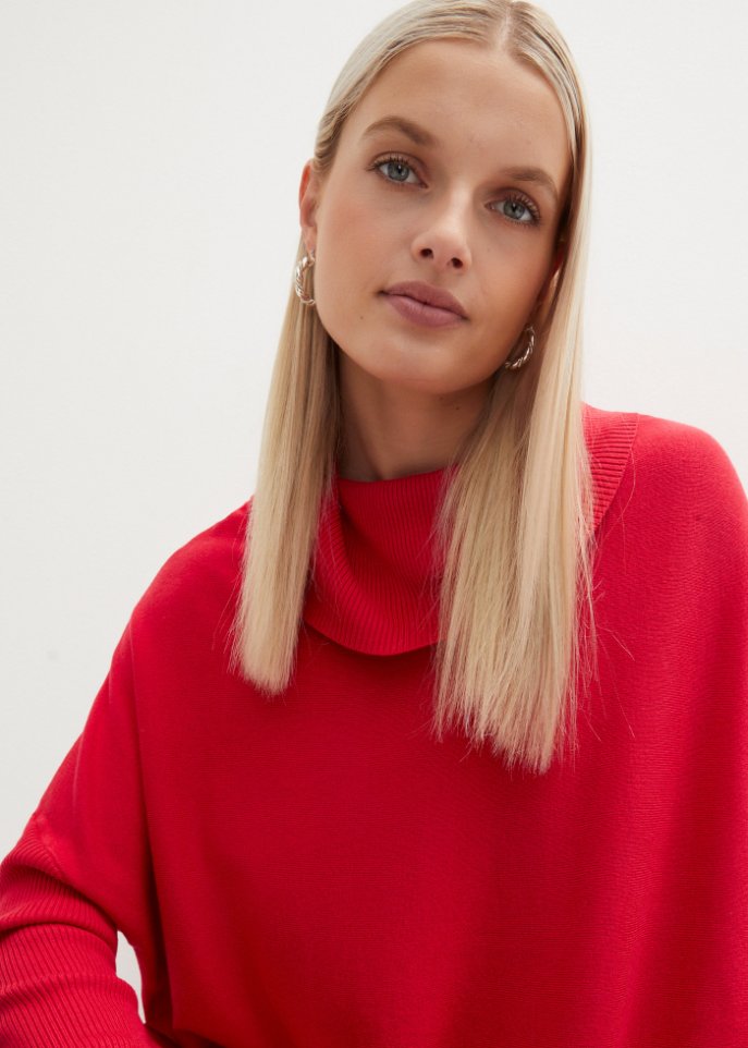 Pullover mit Fransenkante