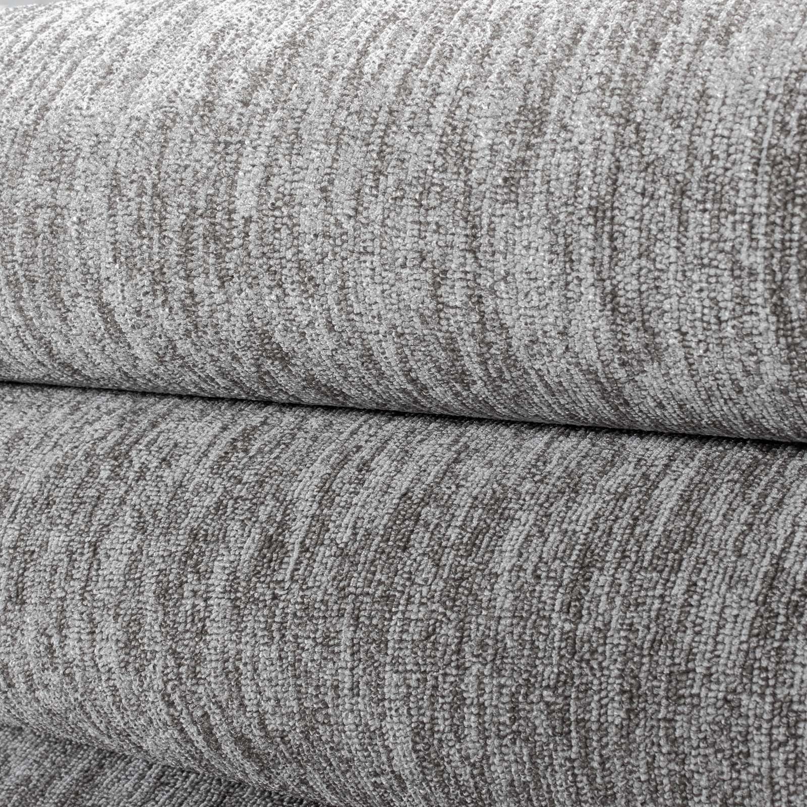 Teppich TaraCarpet Teppich Osaka robustes Flachgewebe uni, TaraCarpet, rechteckig, Höhe: 7 mm, modern einfarbig h.grau Wohnzimmer Esszimmer Schlafzimmer 080x150 cm