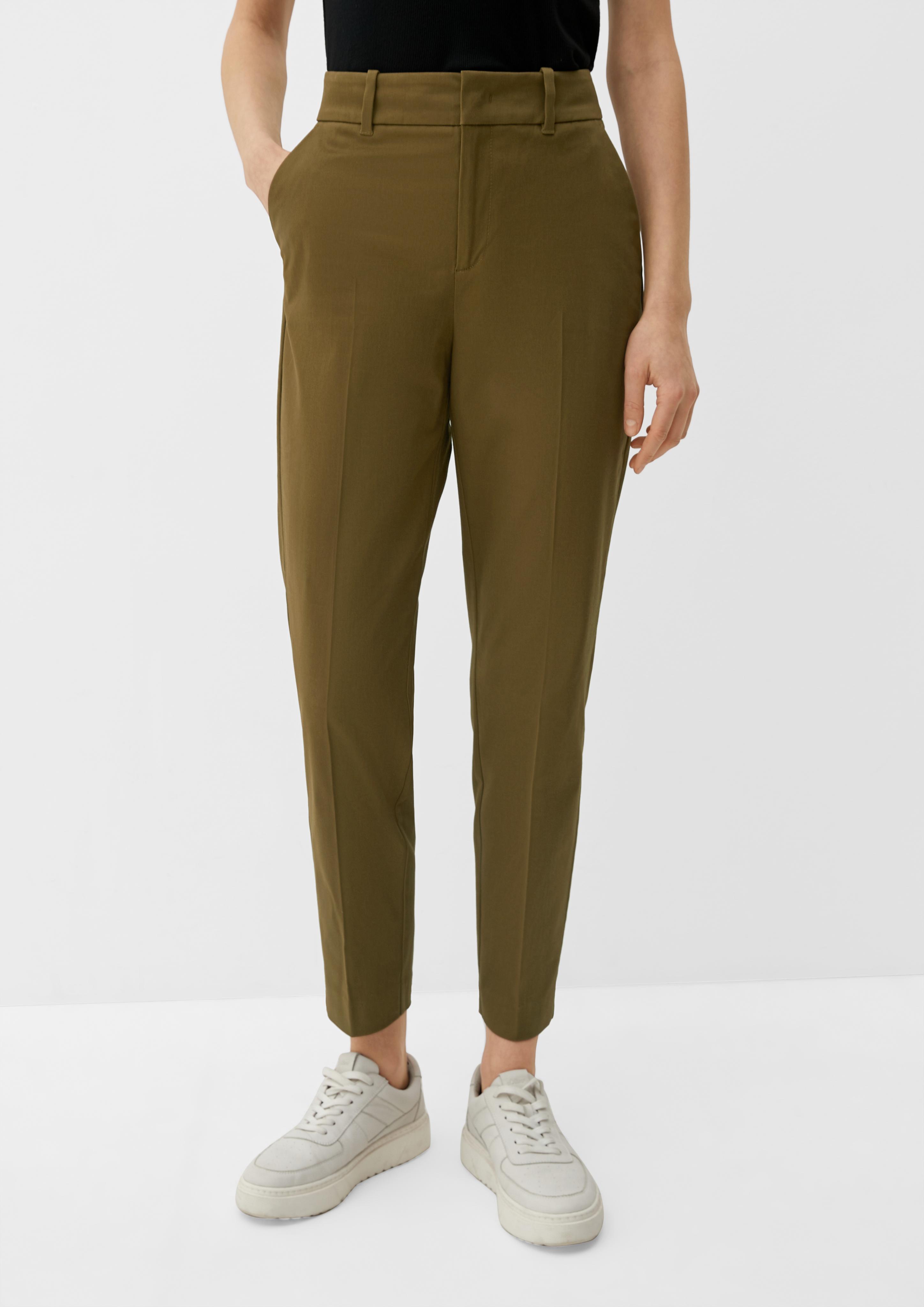 Regular: Zigarettenhose mit High Rise-Bund  2129013-7723