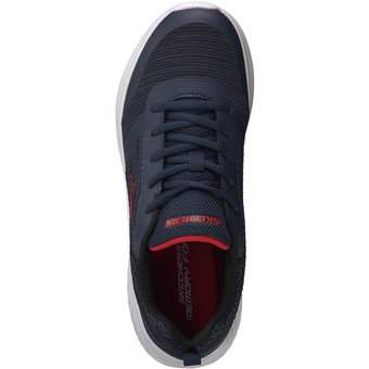 Skechers Bounder Sneaker in blau