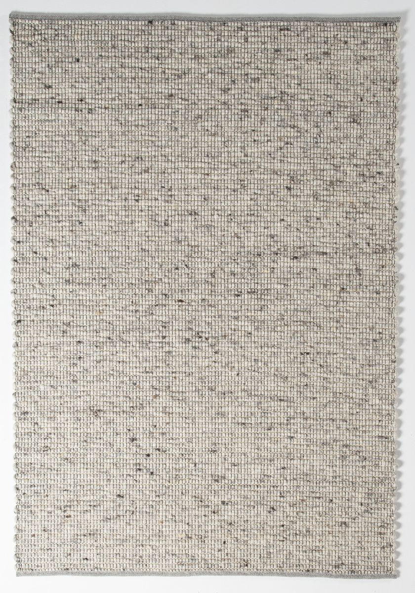 Handwebteppich Gonteno Smart Grau 90 x 170 cm