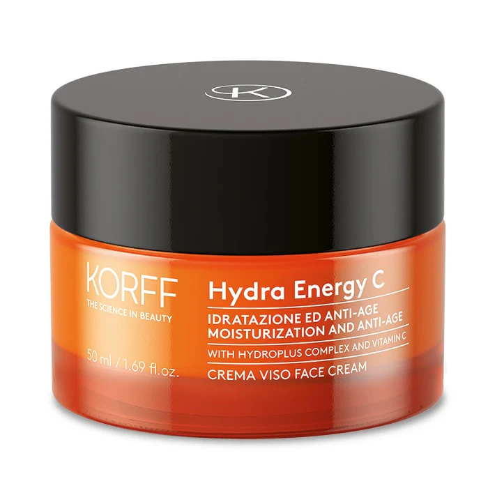 Cremă de față Hydra Energy C - Tratament facial hidratant 24 de ore, Tratament facial iluminator 24 de ore