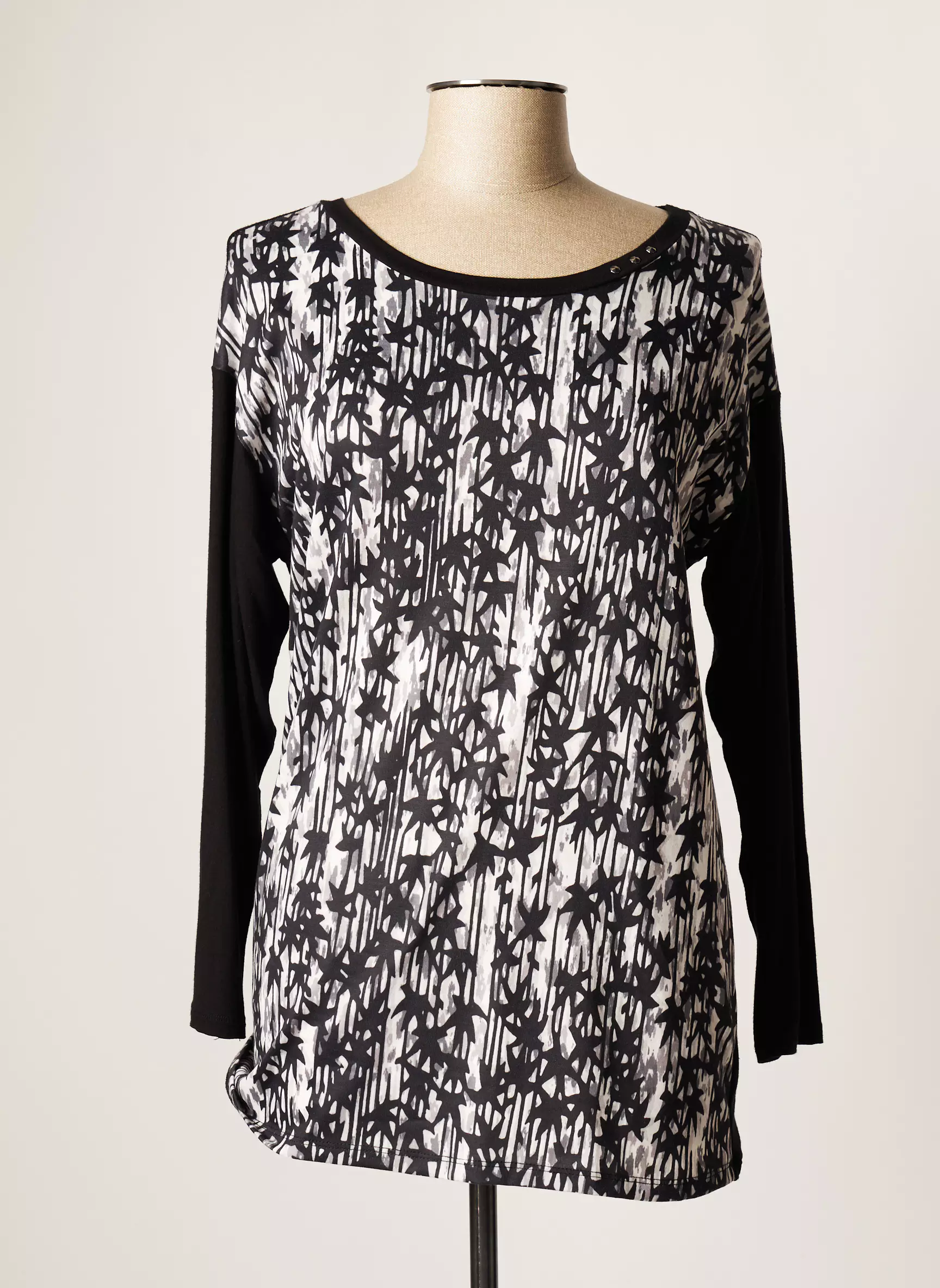 O K S Tshirts Femme couleur noir