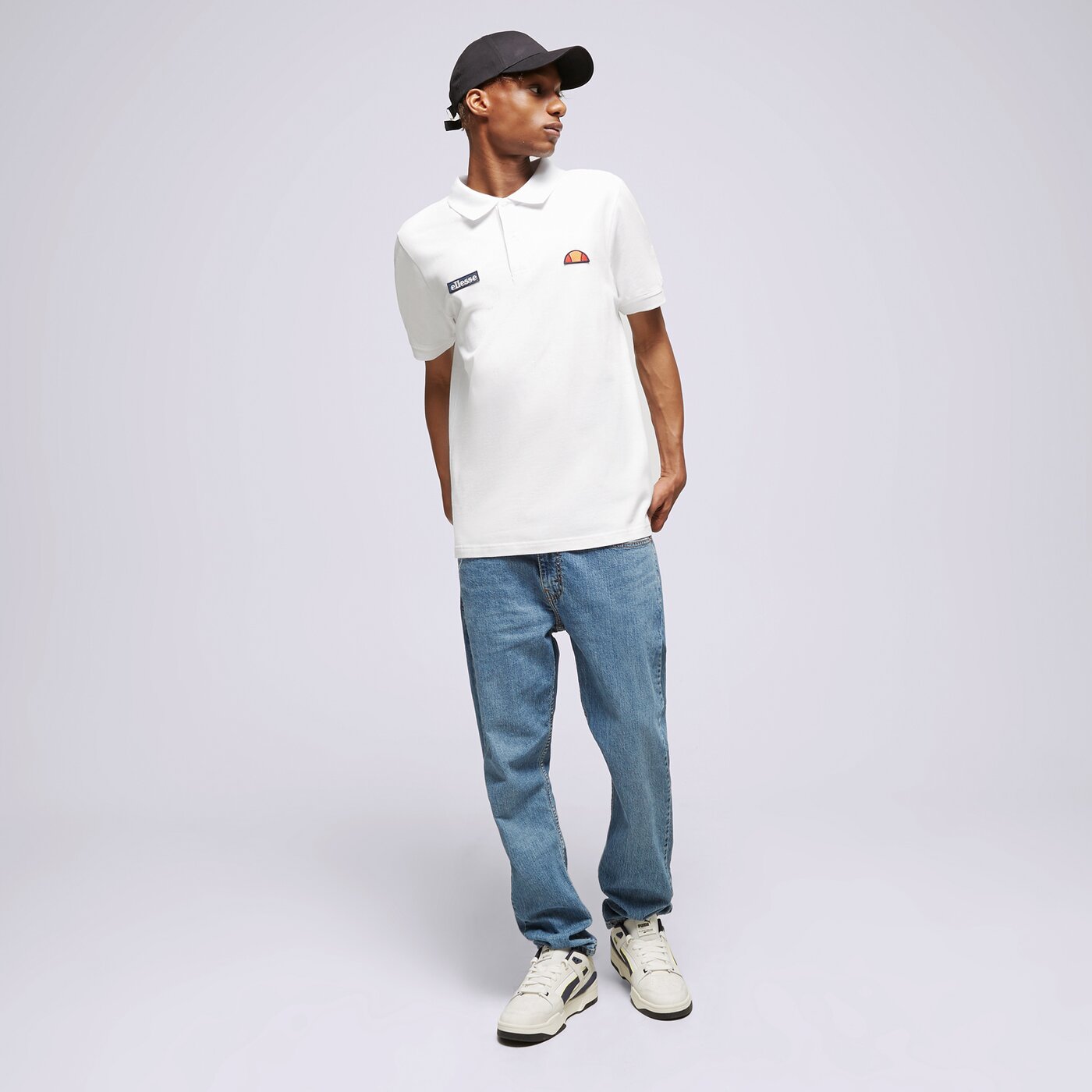 ELLESSE POLO MONTURA WHT Weiß