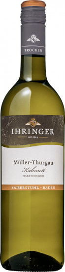 2022 Müller-Thurgau Kabinett halbtrocken - Kaiserstühler Winzergenossenschaft Ihringen