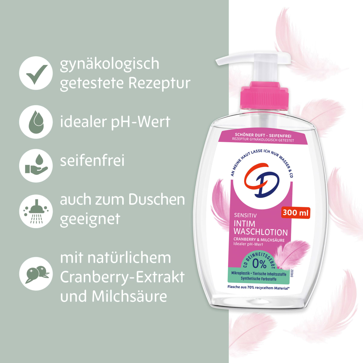 Intimpflege Waschlotion, 300 ml