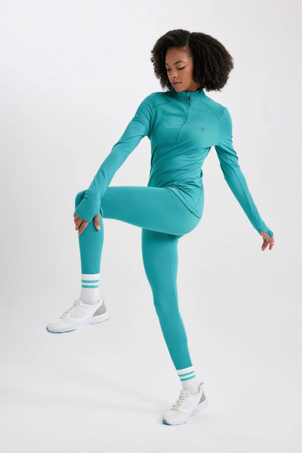 DeFacto  A4503ax23wn - Leggings mit Saran-Taille und Standardpassform