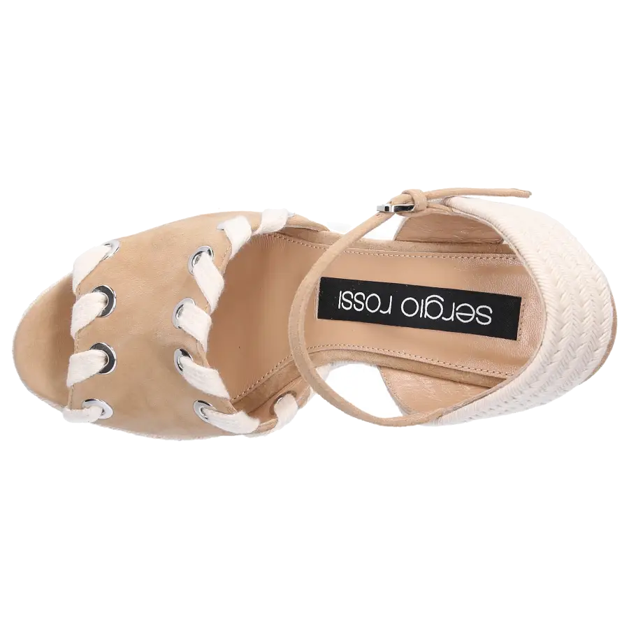 Sergio Rossi - Espadrilles SR1 ESPADRILLE Kalbsleder beige - beige