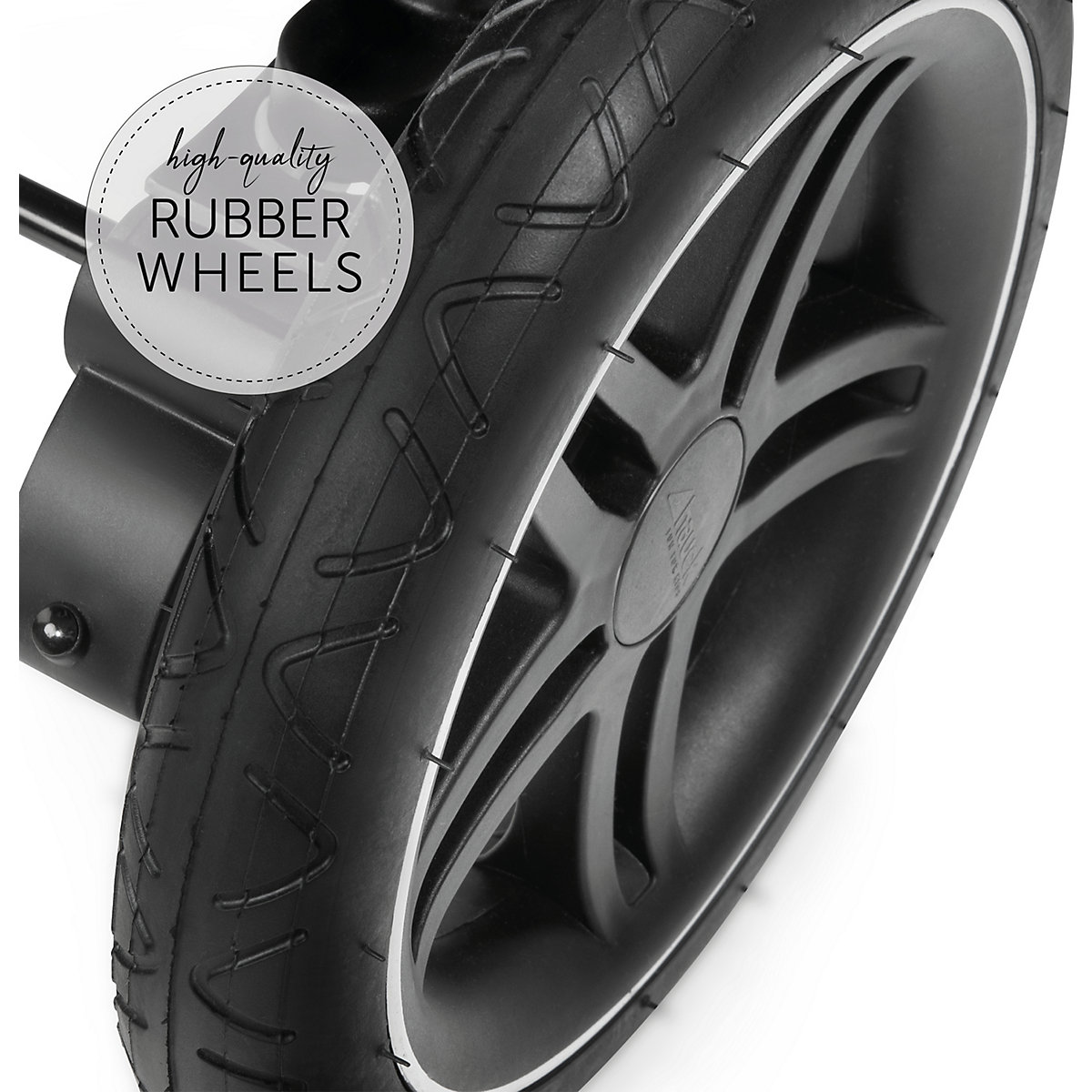 Geschwisterwagen Uptown Duo, Melange Black