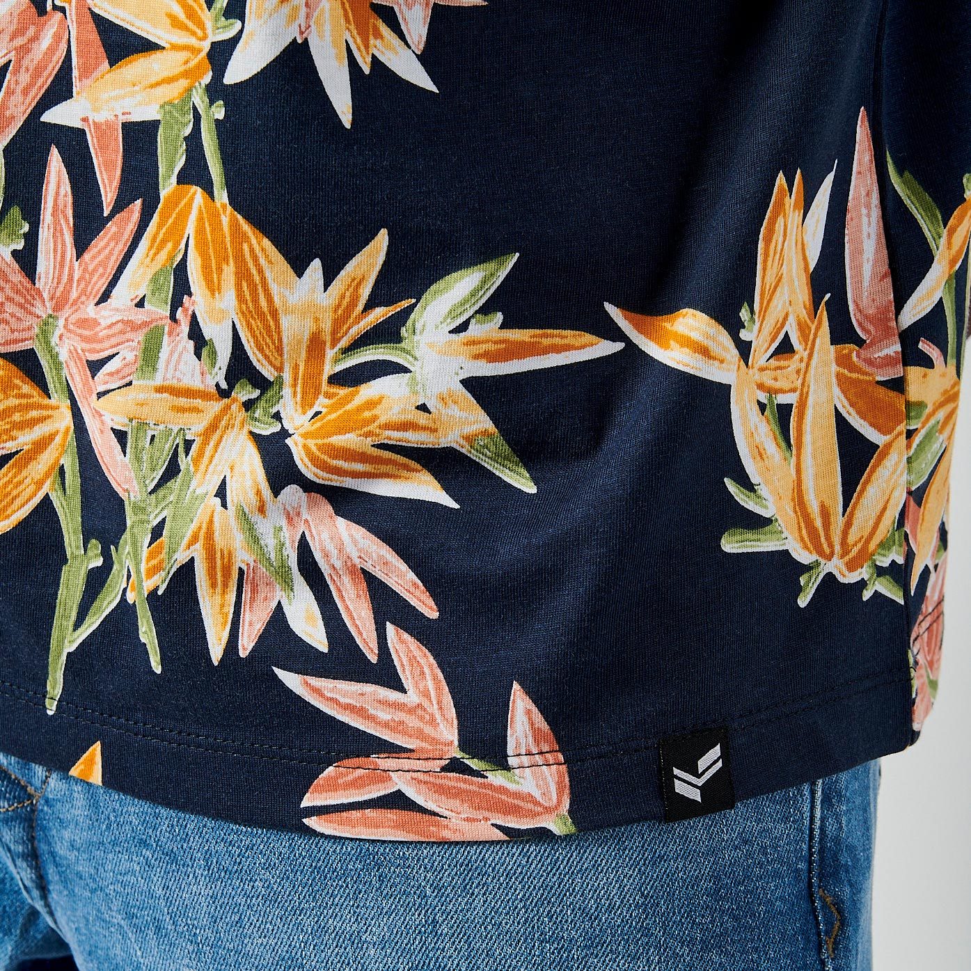 NAVID  T-shirt imprimé homme 100% coton