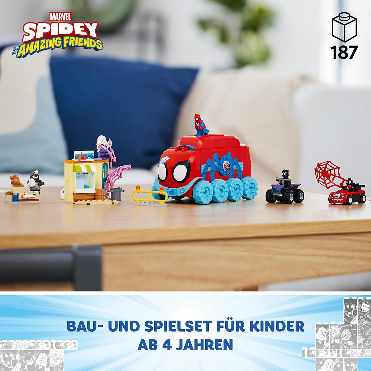 LEGO® Marvel Super Heroes™ 10791 Spideys Team-Truck