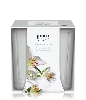 ipuro Essentials white lily Duftkerze-125 g