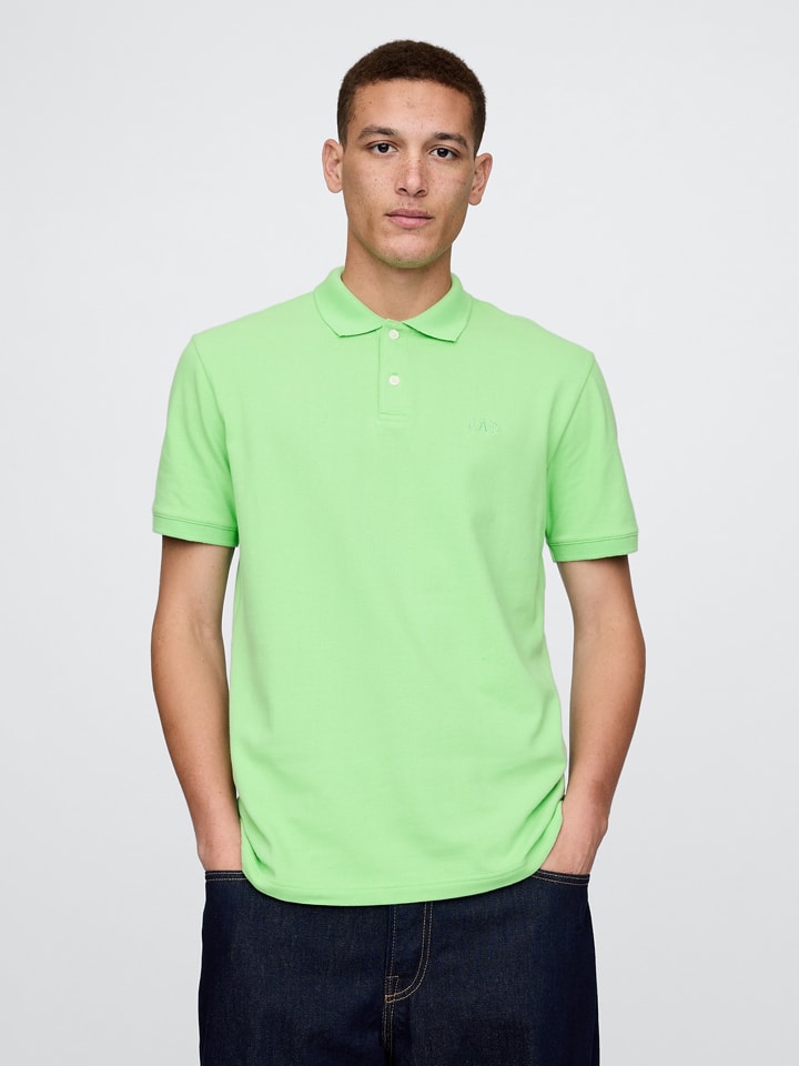 GAP Poloshirt in Hellgrün günstig kaufen