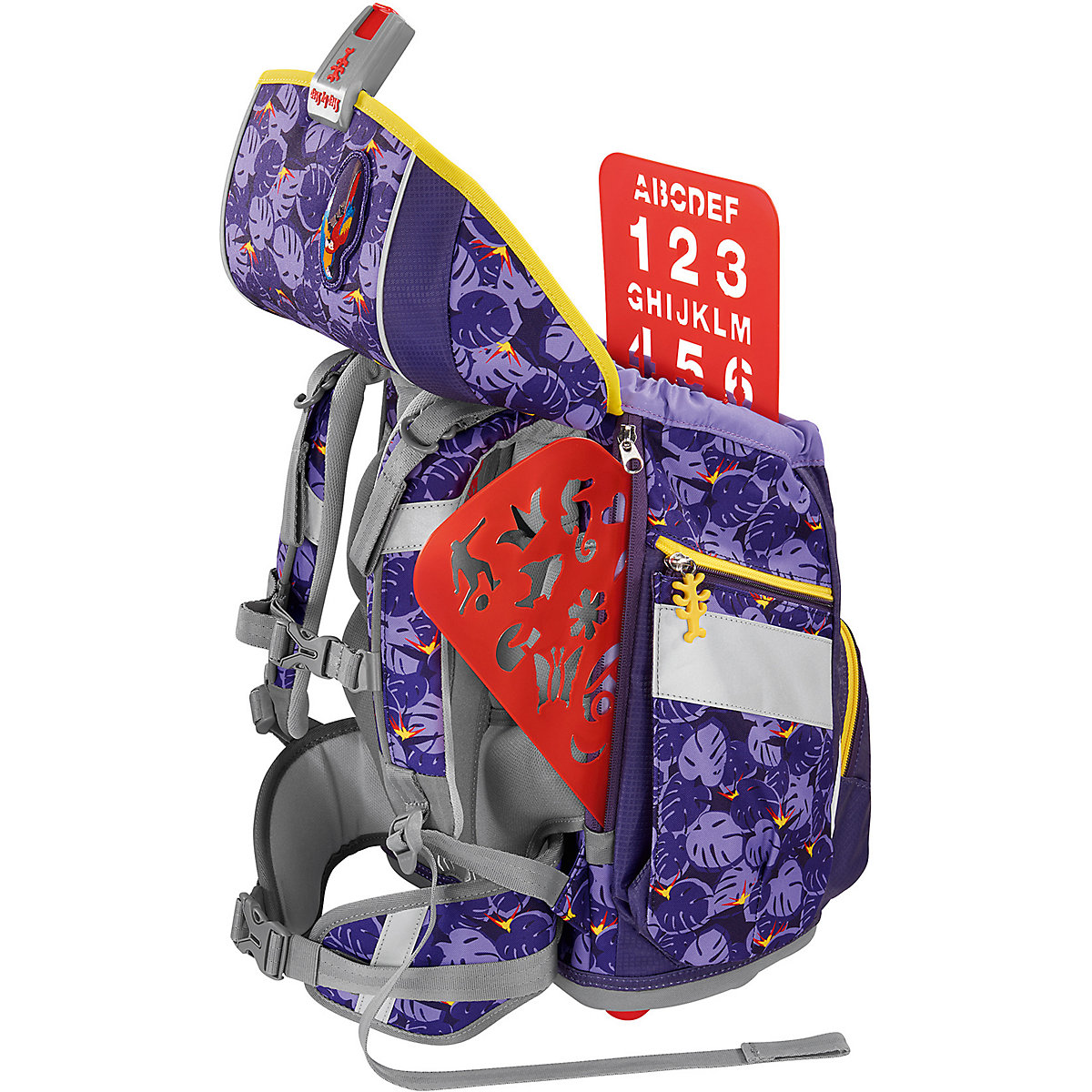 Schulranzenset 2IN1 PLUS Jungle Cat, 6-tlg. (Kollektion 2020)