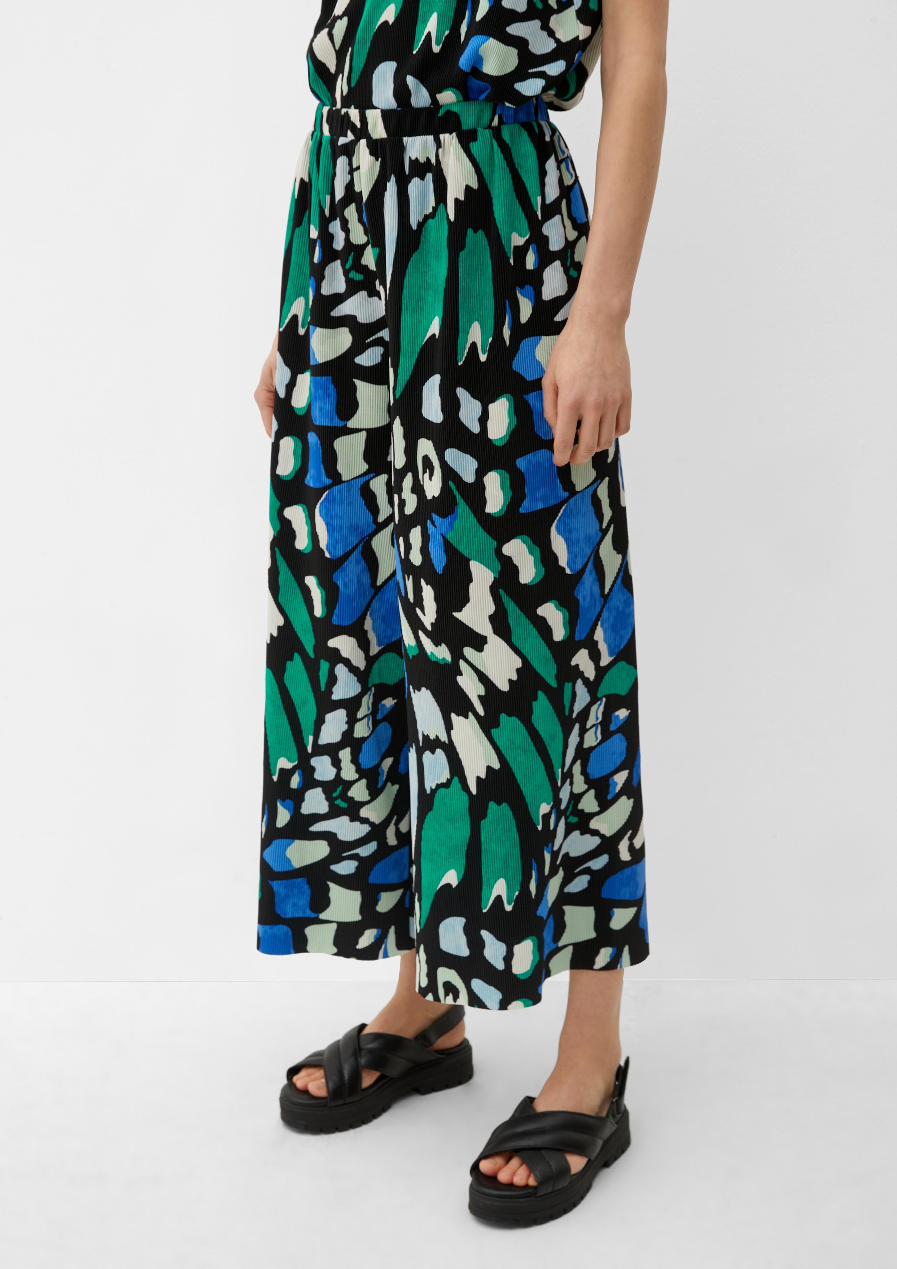 Regular: Culotte mit Allover-Print  2130699-99B0