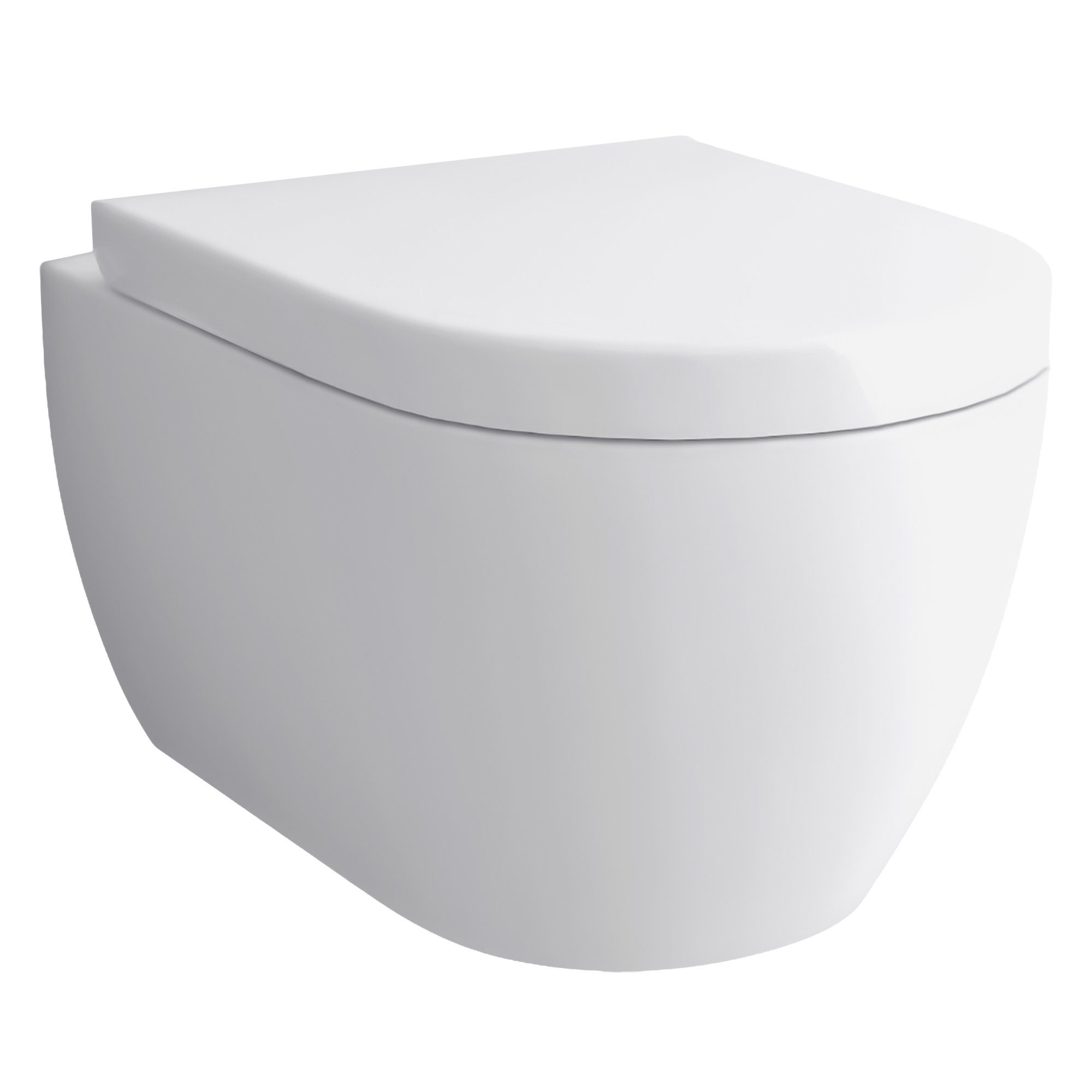 Alpenberger Dusch-WC - Taharet WC mit WC Sitz mit Absenkautomaik, Toilette Wandmontage, Abgang Waagerecht, Wand WC Set Made in Europa, Hänge WC Spülrandlos WC mit Bidet Funktion - Passend Geberit