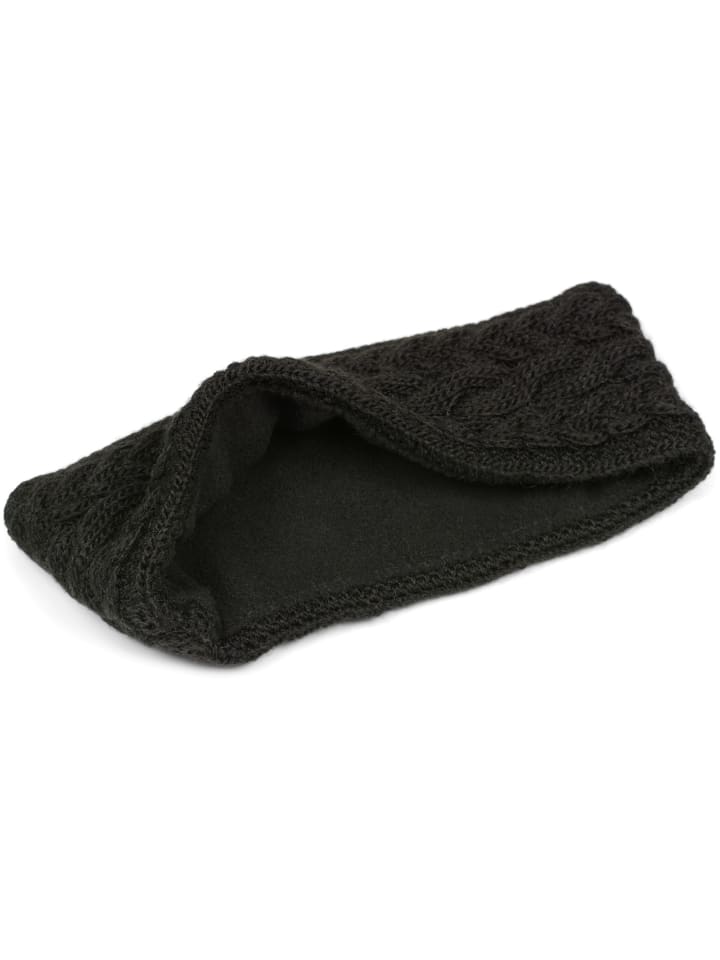 styleBREAKER Strick Stirnband in Schwarz günstig kaufen onesize