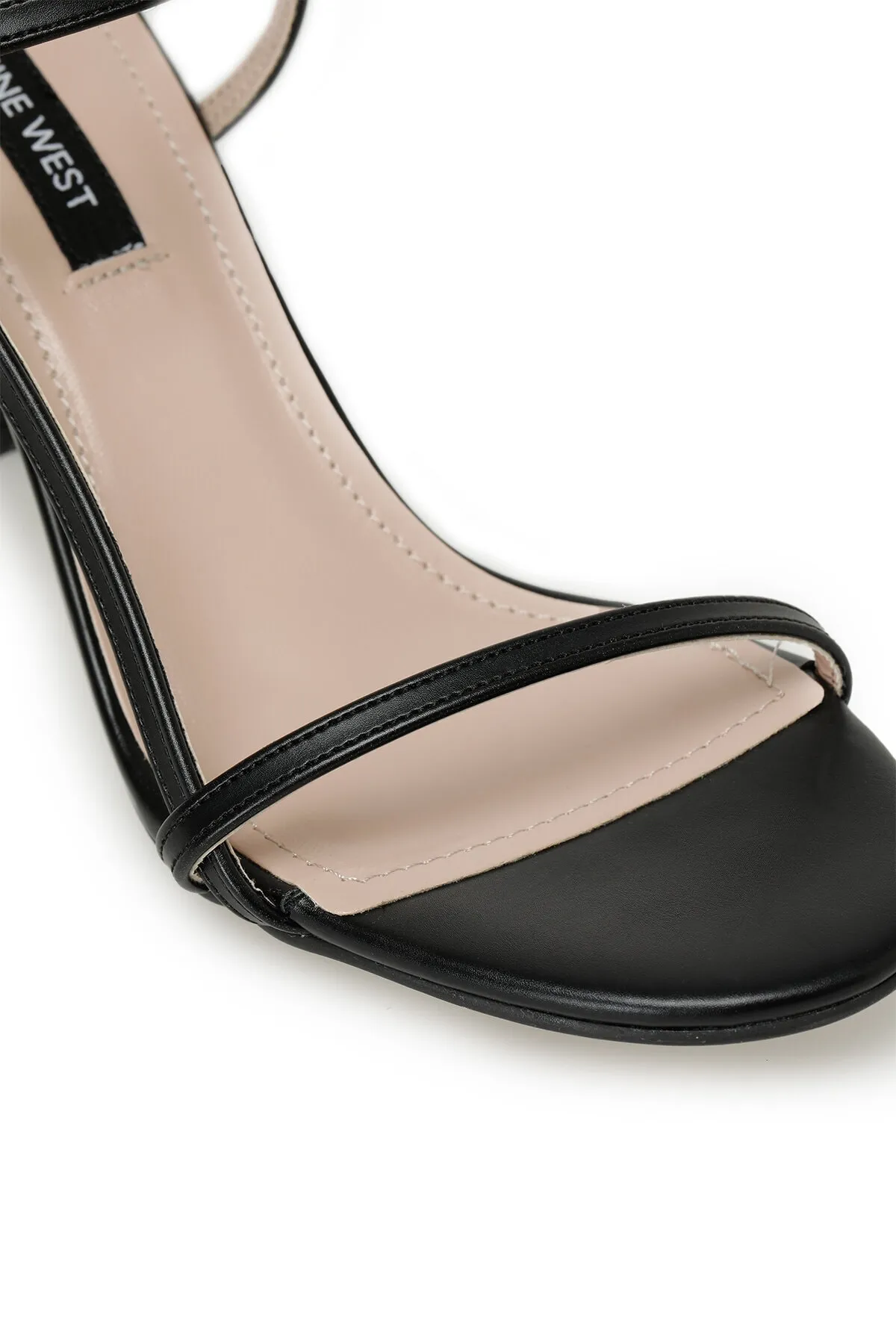 Nine West  Rebel2 3fx Schwarze Damen-Sandalen mit Absatz