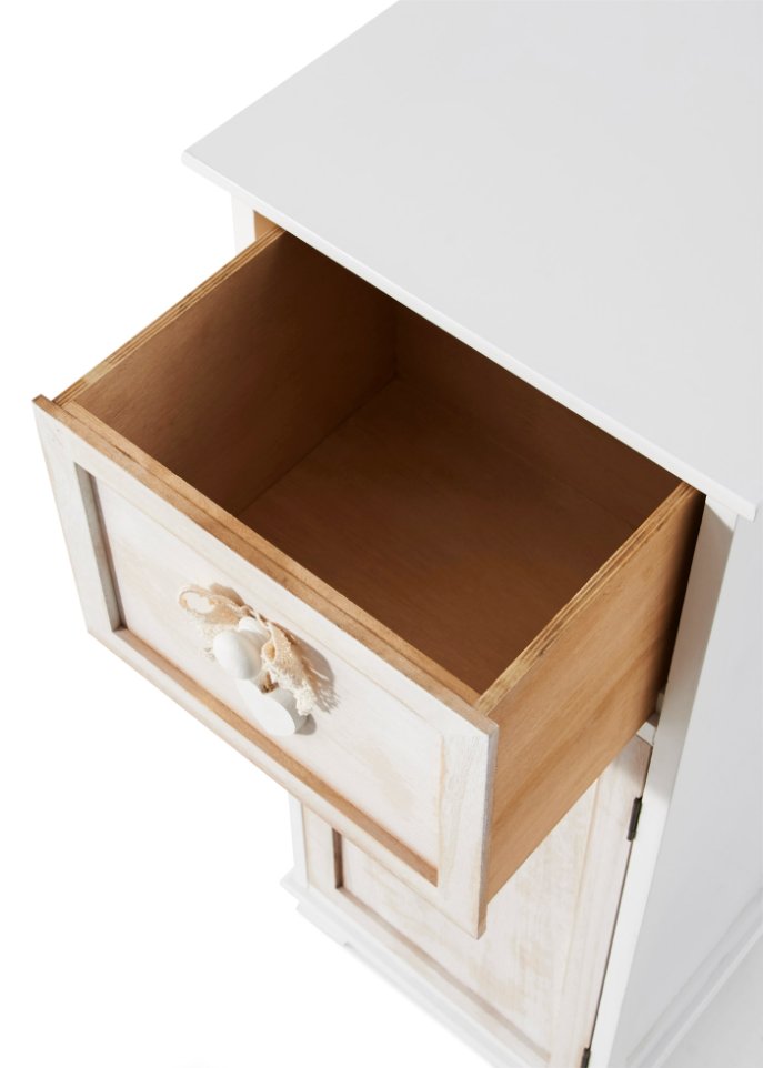 Badezimmer Schrank mit Herz