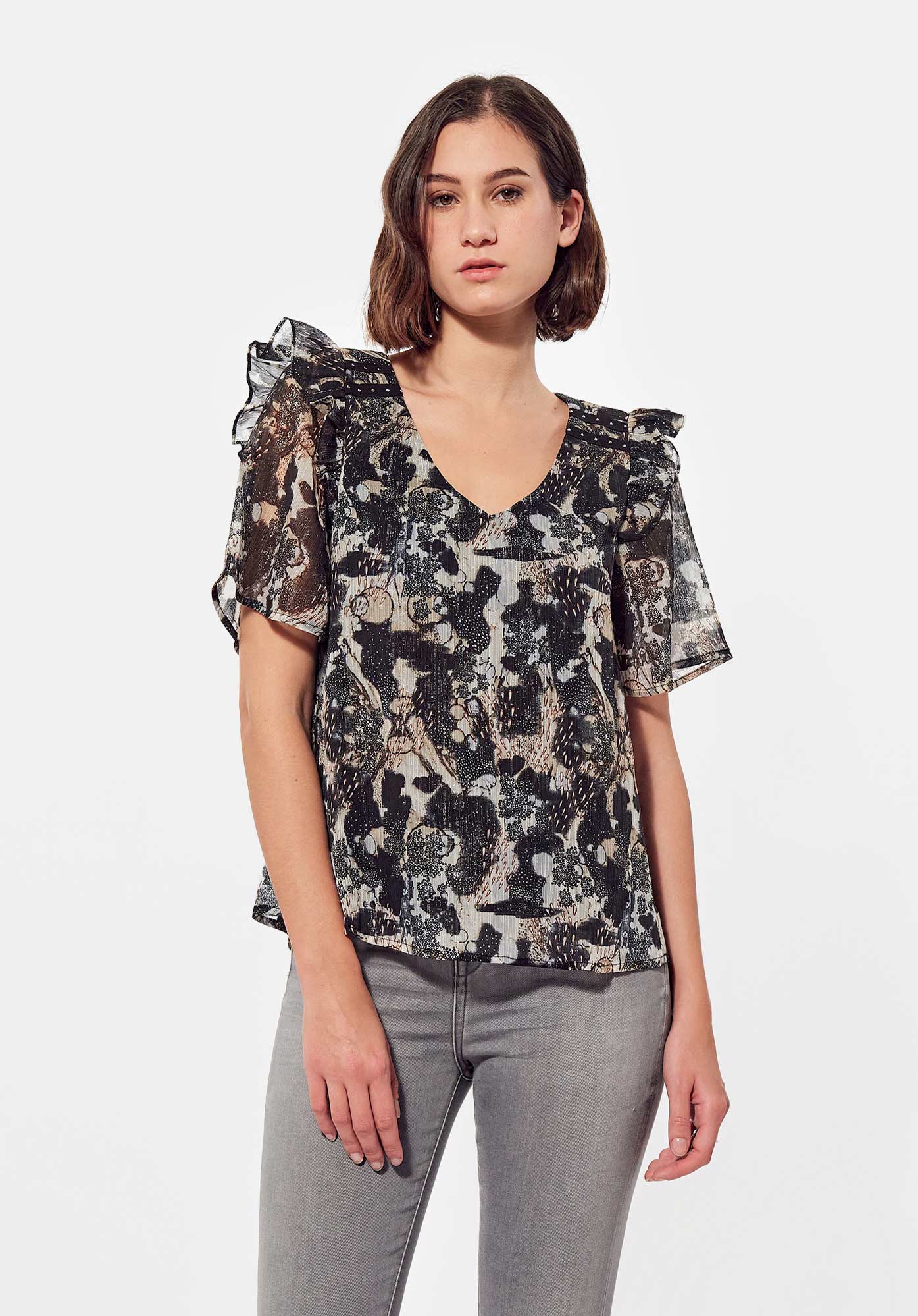 PECAN  Blouse noire Femme
