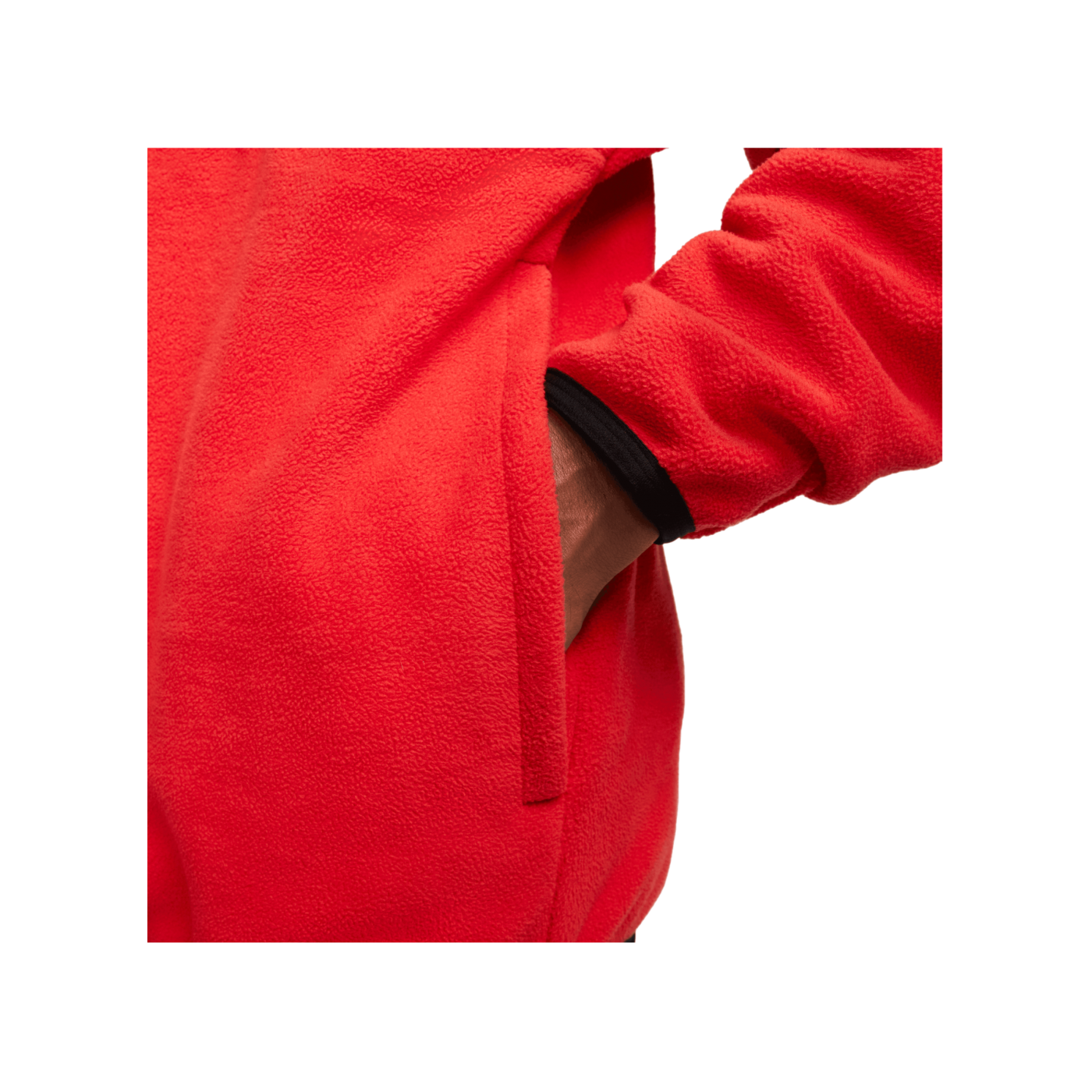 Nike Club Fleece HalfZip Sweatshirt Rot F657