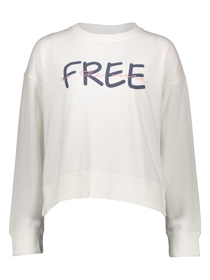 Juvia Sweatshirt in Weiß günstig kaufen