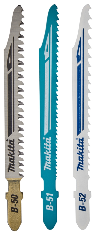 Makita Accessories B-06292 Set progresivnih listova za ubodnu pilu. Različitih 3 dijela