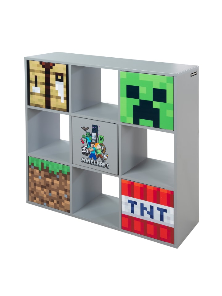 Minecraft MINECRAFT - 3x3 Regal mit Türen günstig kaufen onesize