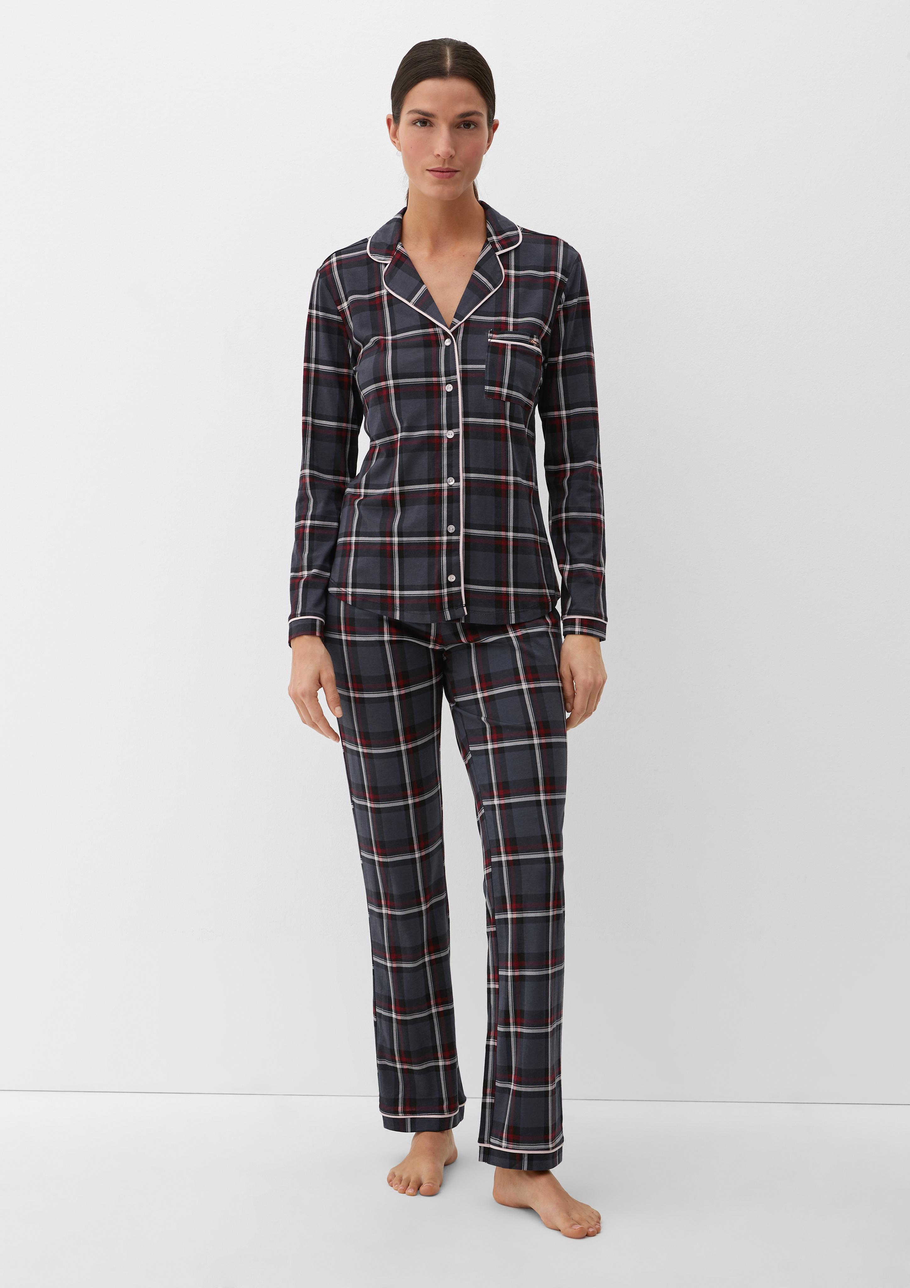 Pyjama mit Allover-Print  6006321-69S2
