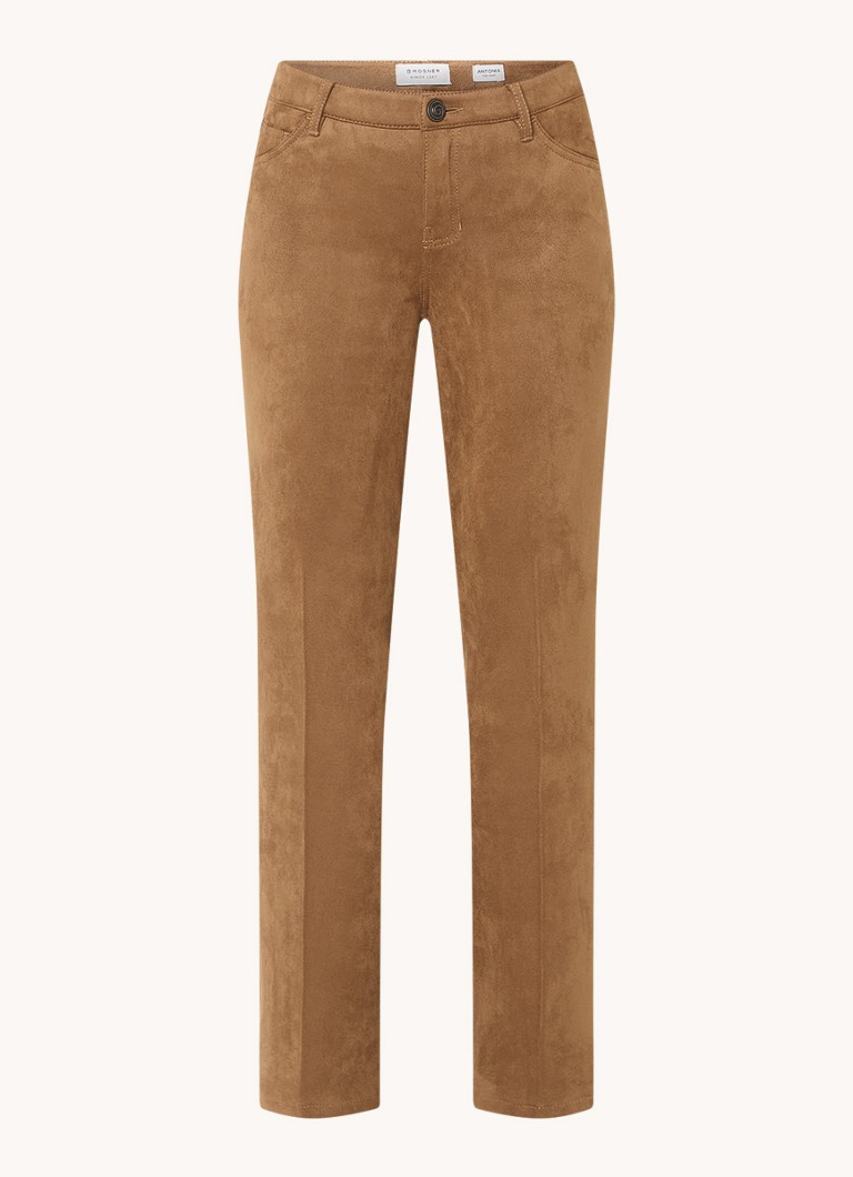 Spodnie Rosner Antonia Mid-Rise Suede Padded