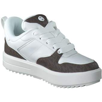 Michael Kors Rumi Lace Up Sneaker in weiß