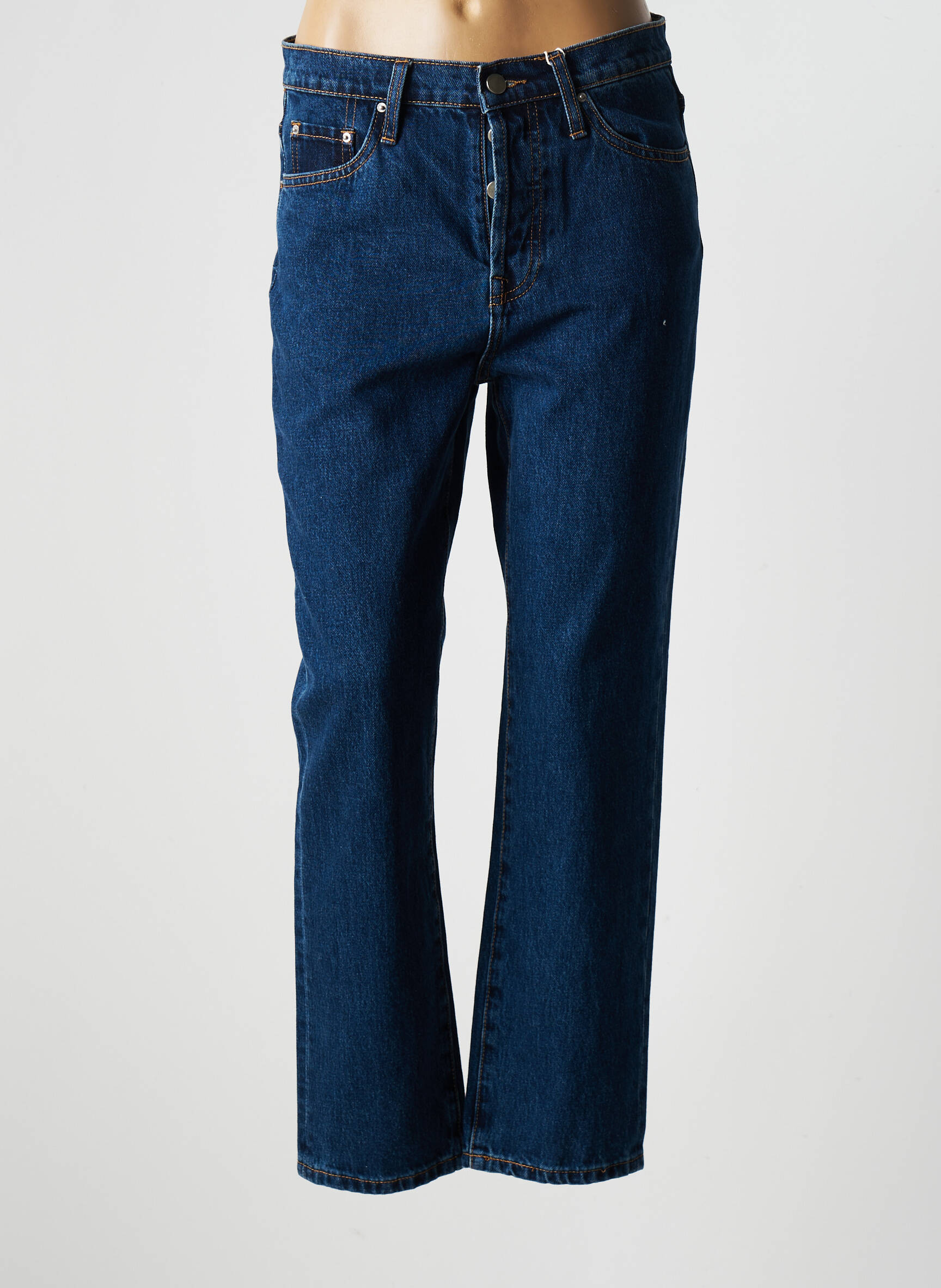 Artlove Jean Mom Femme couleur bleu