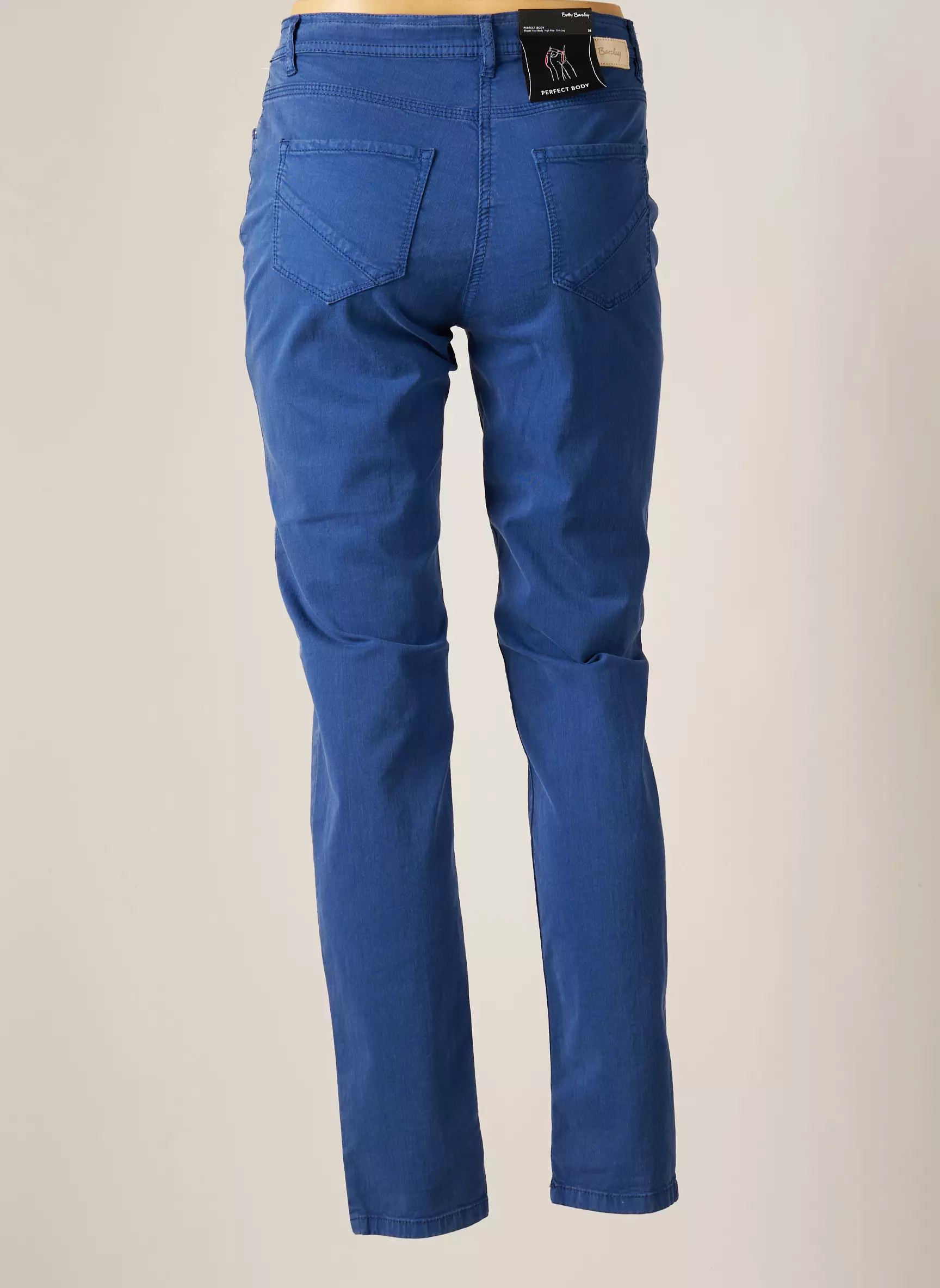Betty Barclay Pantalons Slim Femme couleur bleu