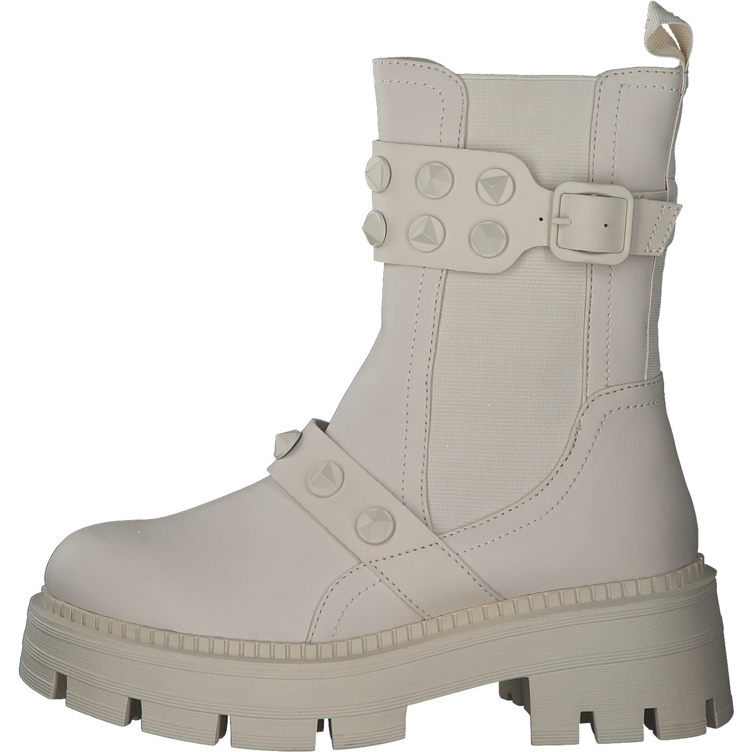 Tamaris 25446, Chelsea Boots, Damen, IVORY