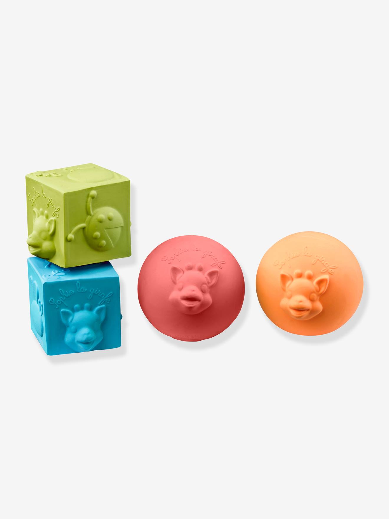 Coffret Colo'rings + 2 cubes + 2 balles