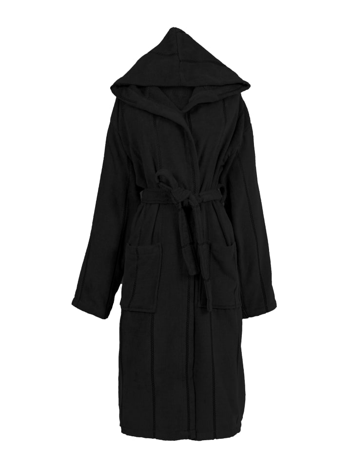 just2little Bademantel Elegant in Schwarz günstig kaufen
