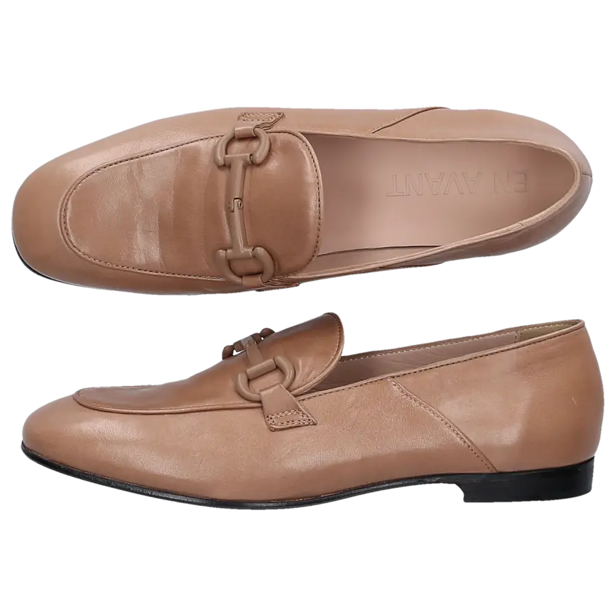 EN AVANT - Slipper 431-03 Kalbsleder - beige