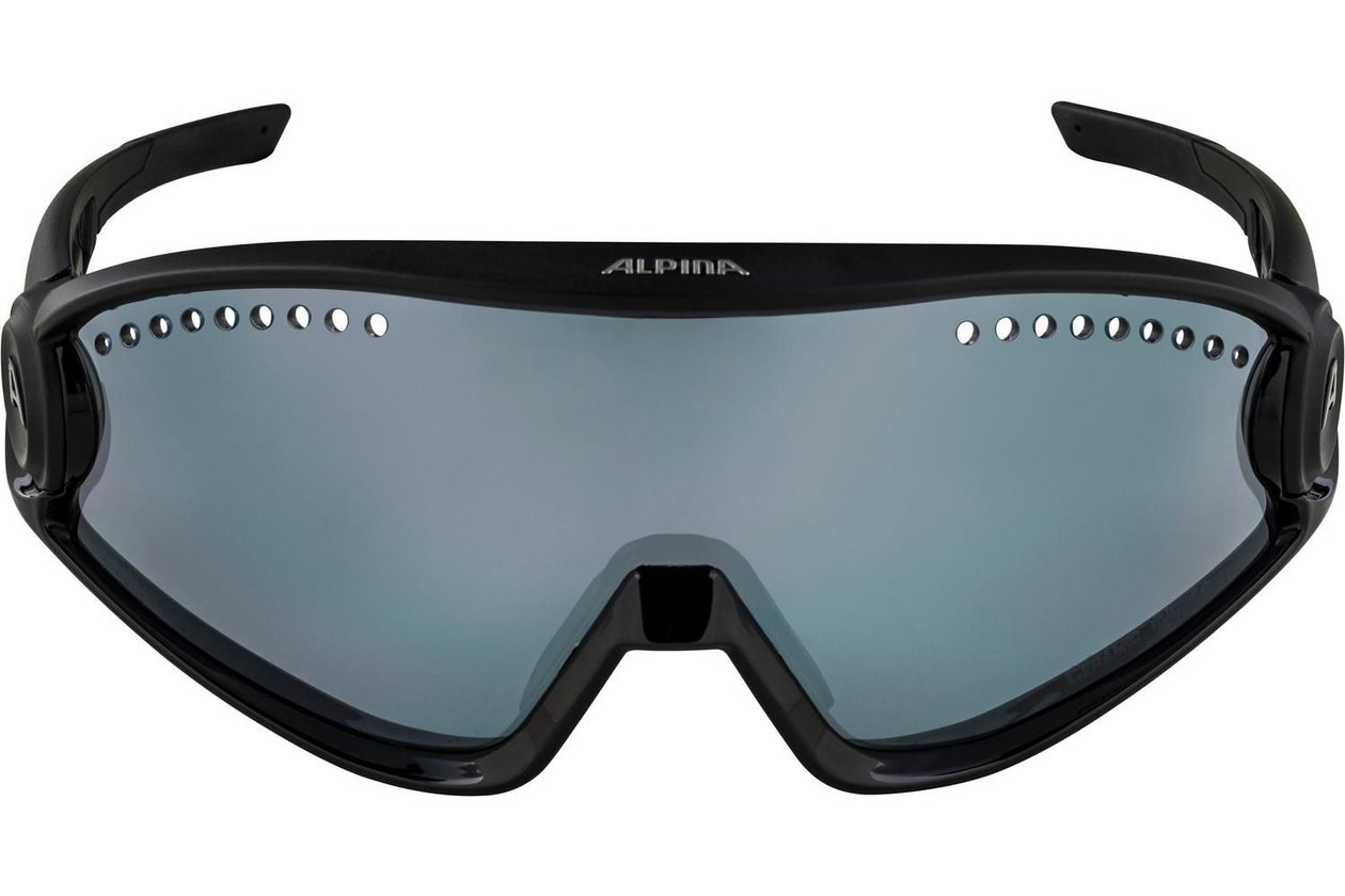 Alpina 5W1NG all black matt / black mirror lens