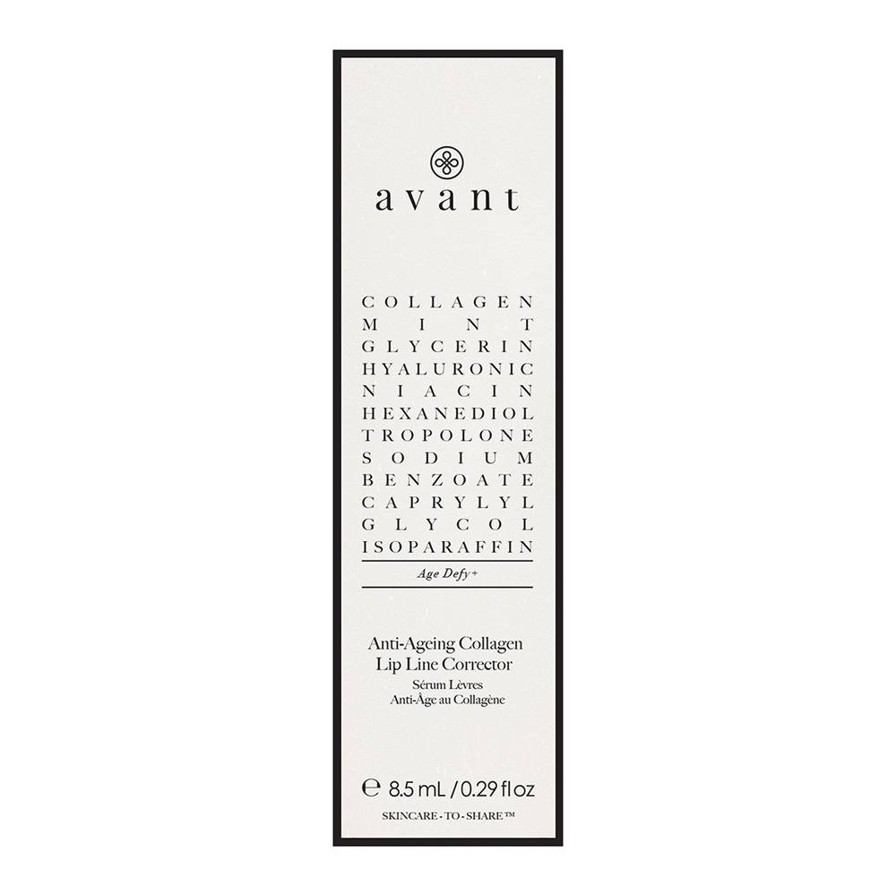 Avant Skincare Sérum Lèvres Anti-Âge au Collagene Contour du regard et des lèvres