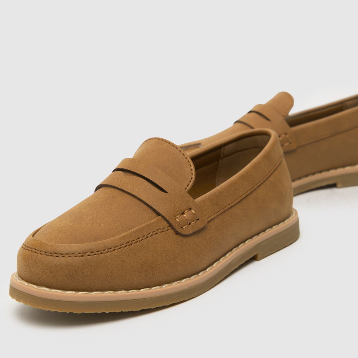 Schuh barna limit loafer fiú junior cipő