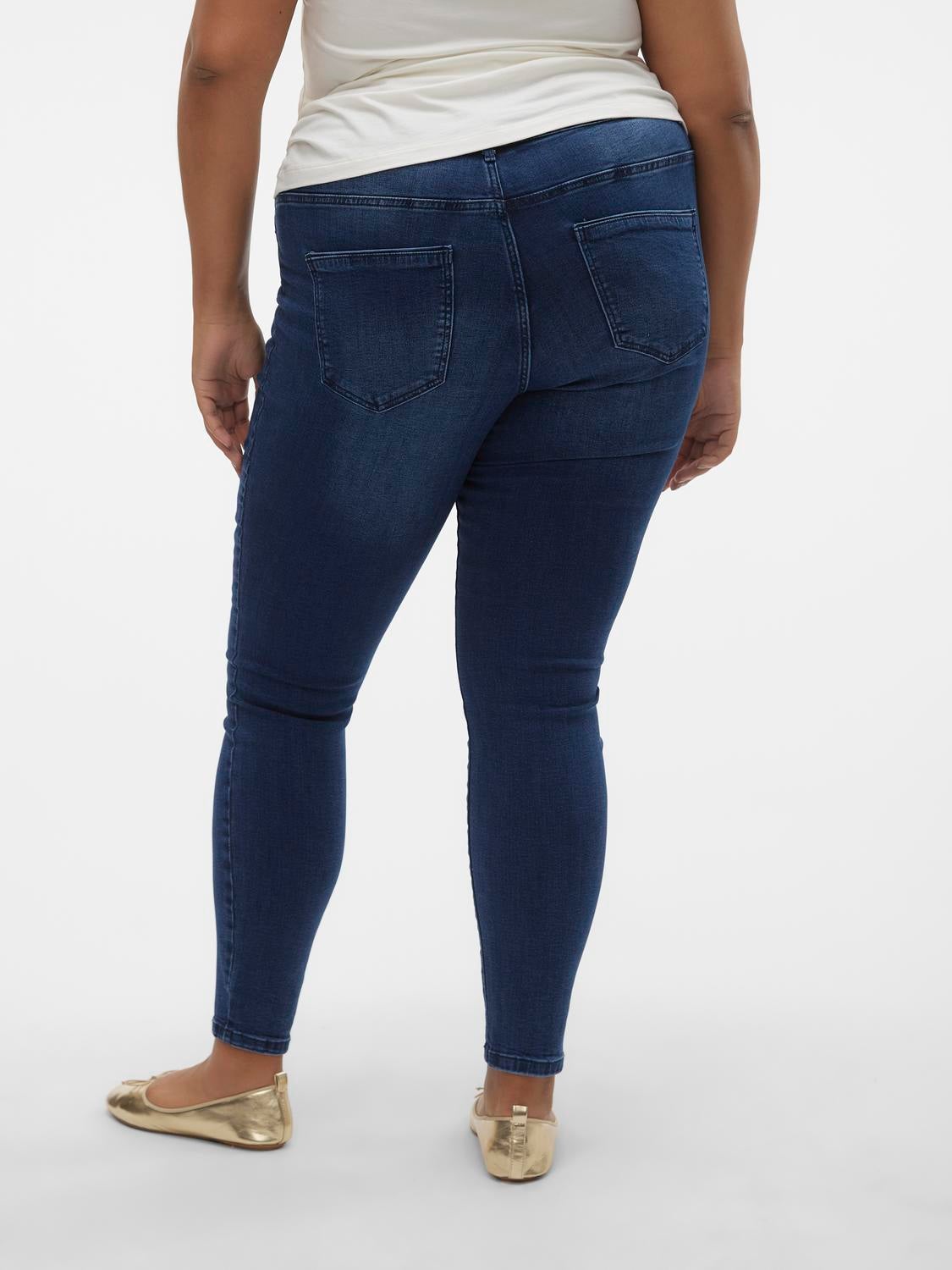 VMCTANYA Hohe Taille Skinny Fit Jeans