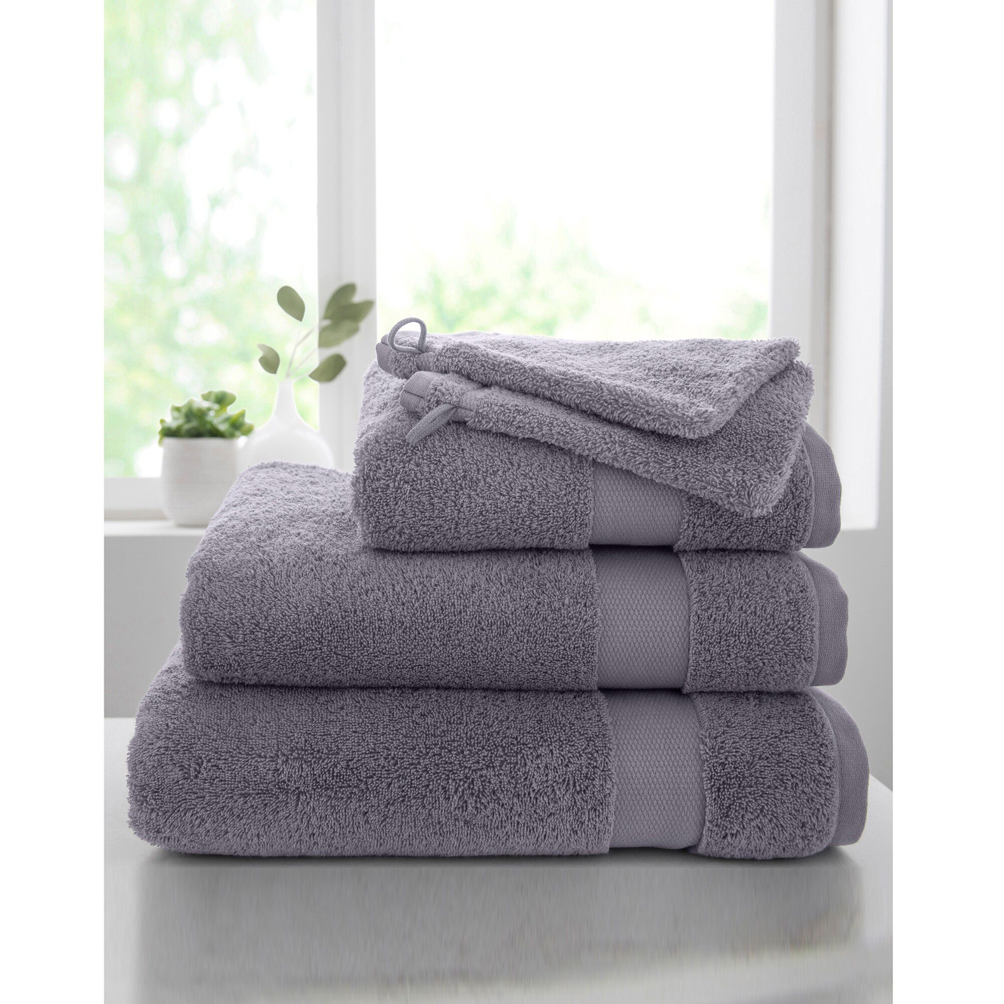 Éponge unie coton modal 500 g/m²