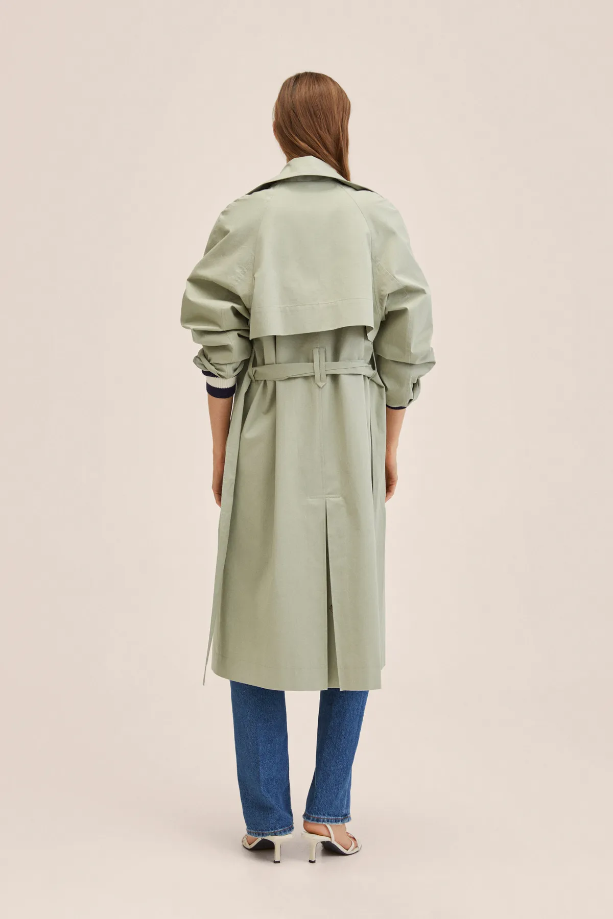 MANGO  27094018 Damen/Mädchen Mintgrün