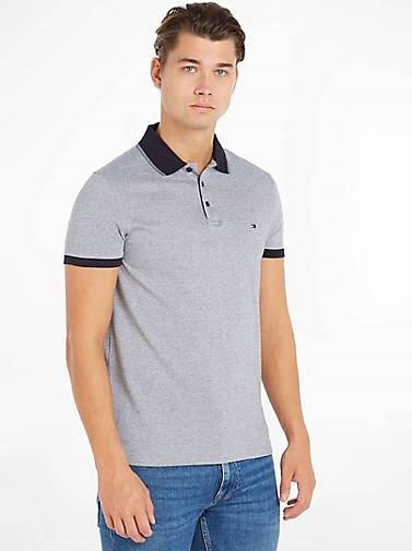 TOMMY HILFIGER Herren Poloshirt Slim Fit Kurzarm