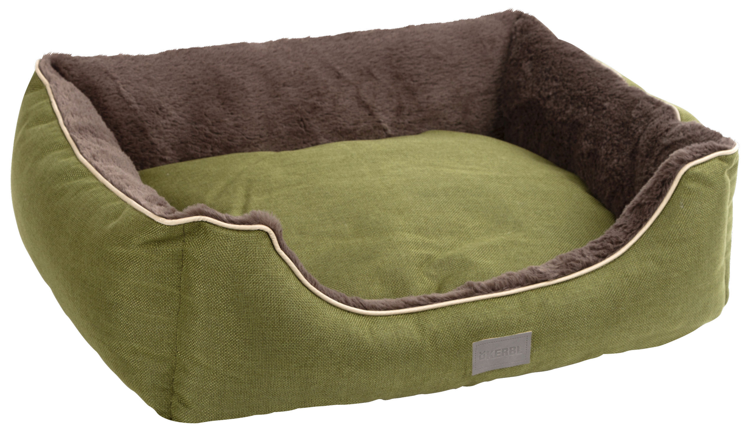 Kerbl Hundebetten Kerbl Pet Kuschelbett Samuel, Grau, 60x50x17cm grau M