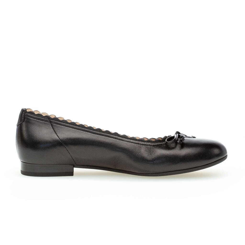 Gabor comfort Eleganter Ballerina schwarz